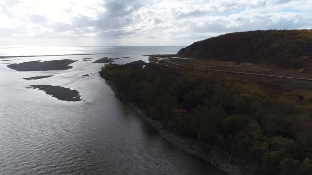 Магадан сентябрь 2017 река Ола рыбаки DJI 0623 смотреть онлайн