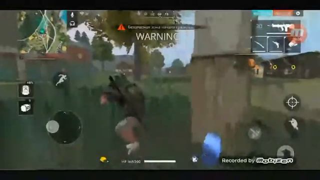 Играем с тролером во фри фаер!!!