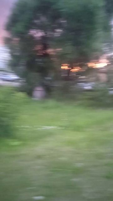 красивый и странный закат в Орехово-Зуево смотреть онлайн