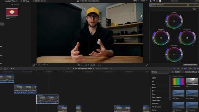 Make Your Videos Look Cinematic With ANY Camera смотреть онлайн