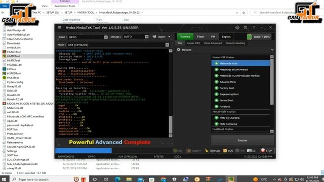 HYDRA DONGLE "NOT ACTIVATED"Please Humtool to Register and Active Solution OPPO A54 IMEI REPAIR DON смотреть онлайн