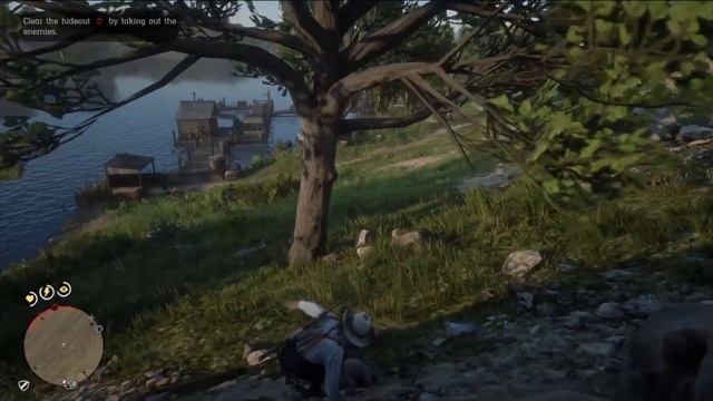 How To 'Successfully' Knife Fight A Bear In Read Dead Online смотреть онлайн