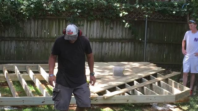 Backyard Deck Construction смотреть онлайн