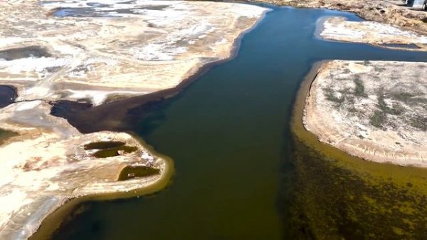 Аральское море март 2024