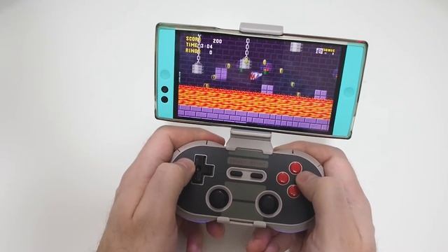 Xtander Cellphone Holder for 8bitdo NES30 Pro Controller | Retro Today смотреть онлайн