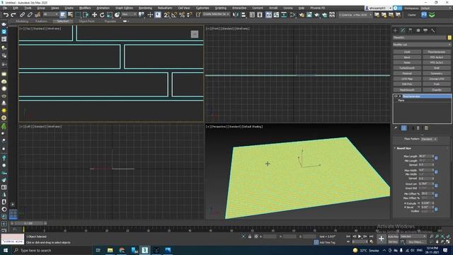 Make Multiple Floor Designs Using Floor Generator | Floor generator for 3ds Max 2021 | Hindi/Urdu смотреть онлайн