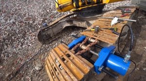 Пресс для выпрессовки пальцев цепей экскаватор JCB