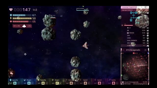 Starblast.io Gameplay - Gumja.io смотреть онлайн