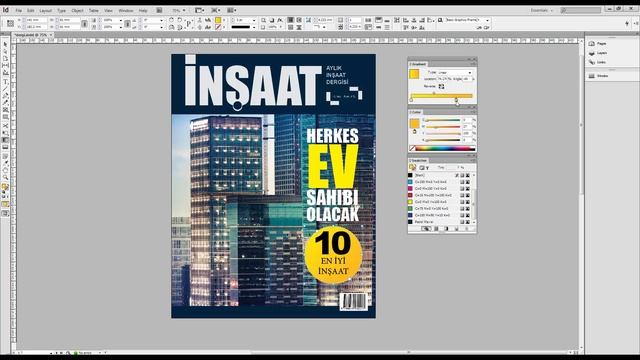Indesign CS6 - Ders 10 Degrade ilk bakış смотреть онлайн