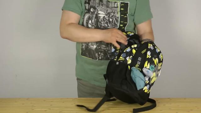 Розпаковка Kite Education teens 700 г 40x30x17.5 см 19 л Черный (K21-855M-4) смотреть онлайн