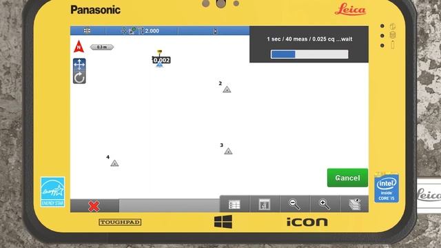 Leica ICON GNSS Site Localisation