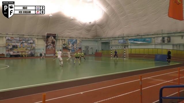 Лига 3. Зона "А". 10 тур. Зима 2021/22. КАС - Ice Cream 3:0 (2:0). смотреть онлайн