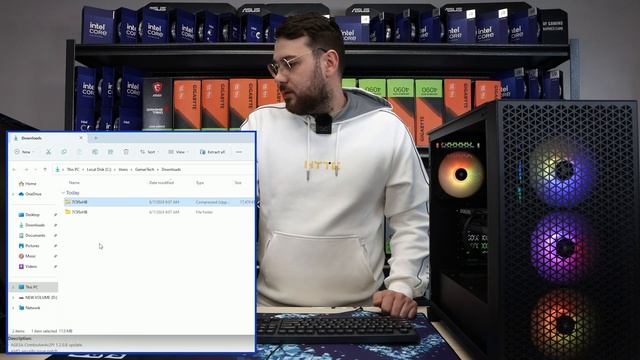How to Update BIOS on an MSI B550 Motherboard. смотреть онлайн