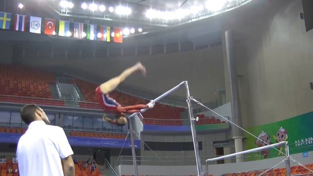Madison Kocian - Uneven Bars - 2014 World Championships - Podium Training