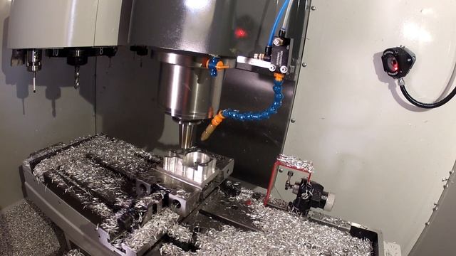 Haas Super Mini Mill magnesium machining смотреть онлайн