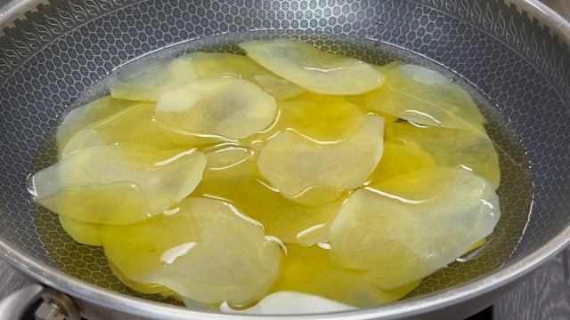 油炸薯片，超级香脆，您学会了吗 ？ |  Fried Potato Chips