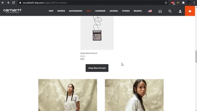 Carhartt WIP Spring Summer 2021 Womens Lookbook смотреть онлайн