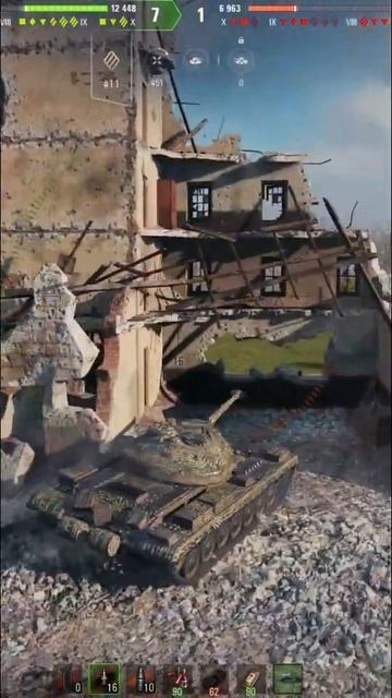 Grille 15 попал в меня через стенку 💥 World of Tanks 💥 #shorts смотреть онлайн