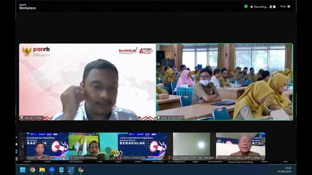 Forum Komunikasi Penggerak Budaya Kerja BerAKHLAK смотреть онлайн