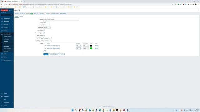 ZABBIX 6.4 | Создание графиков | Graphs смотреть онлайн
