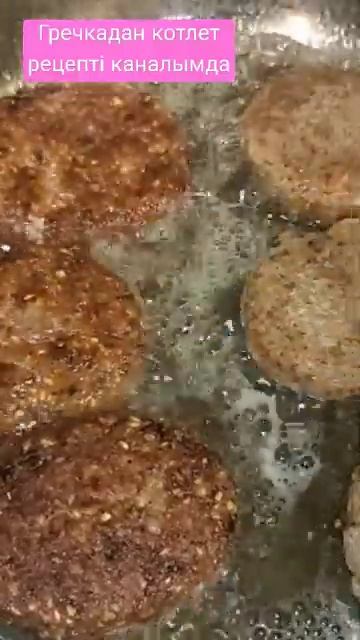 Котлет из гречки