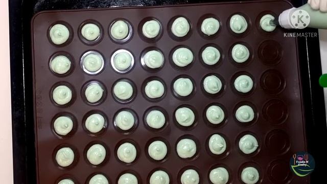 How To Make Macarons | Easy & Perfect Macarons Recipe | Butter Cream Filling | Foodie N Crafty