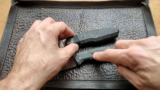 Fif20 Vs Fif23 By Custom Knife Factory (CKF). Designed By Philippe Jourget.