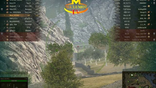 World of Tanks RU. Игра. Vorld of tank o'yinida otish usuli. смотреть онлайн