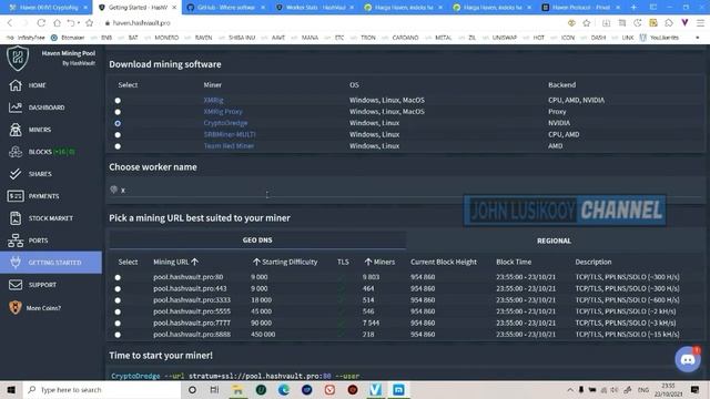 TUTORIAL MINING COIN HAVEN PROTOCOL - XHV смотреть онлайн
