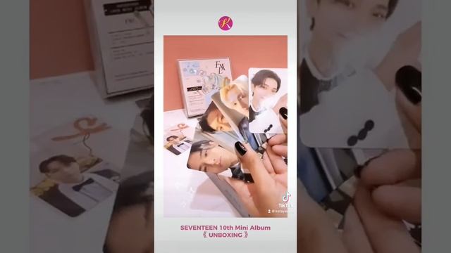 SEVENTEEN 'FML' Album Carat ver. Unboxing 💎 смотреть онлайн