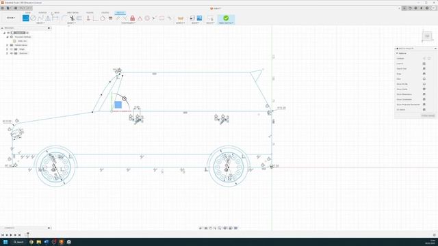 Fusion 360 Õppevideo 2D funktsioonid automudel osa2 смотреть онлайн