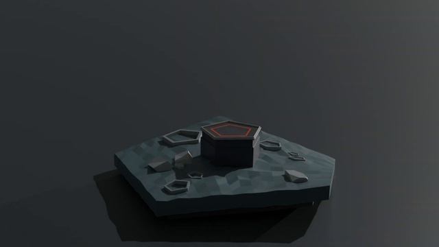 Low poly Rocket Animation - Blender3D (Full screen version) смотреть онлайн