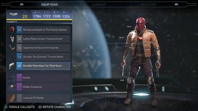 Injustice 2 Get Red Hood Body Armor Equip Mask for Various Looks смотреть онлайн