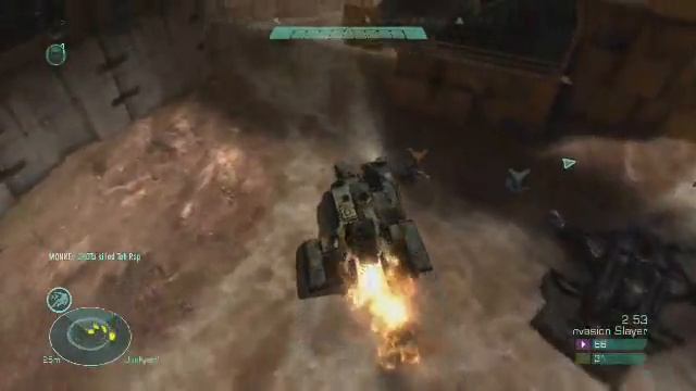Halo Reach : Driving Destroyed Tank