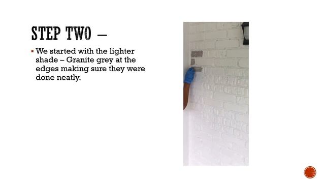 DIY - Exterior Brick painted grey смотреть онлайн