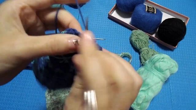 МК тёплые митенки крючком. смотреть онлайн