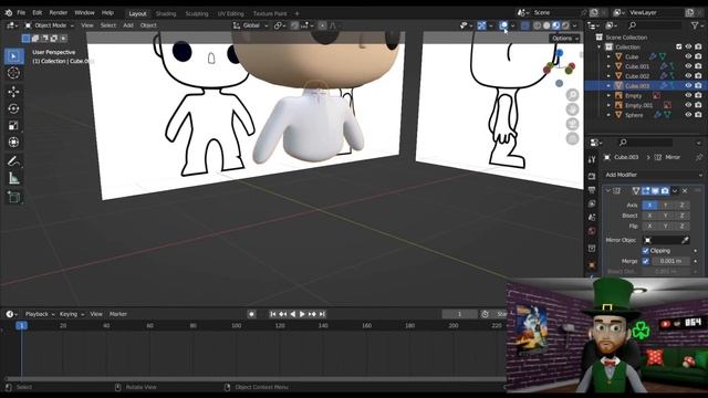 Simple Pop Vinyl Tutorial Blender смотреть онлайн