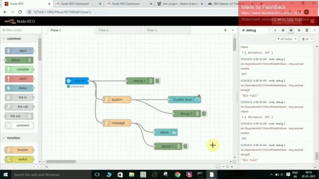 SMART CITY WASTE MANAGEMENT SYSTEM CONNECTED WITH TRASH CANS _ NAAN MUDHALVAN