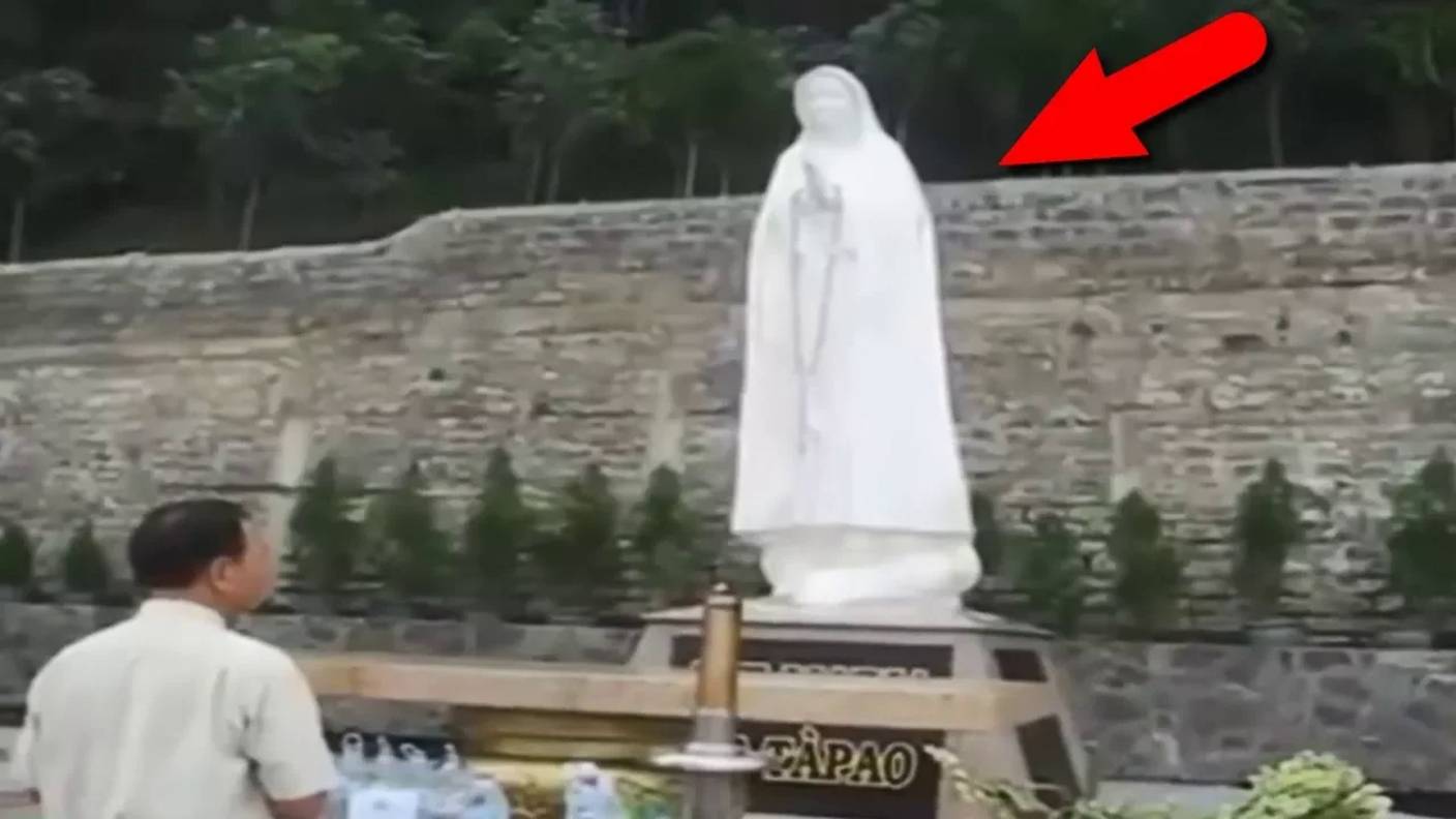 6 оживших статуй, снятых на видео. Статуи двигаются - ШОК! смотреть онлайн