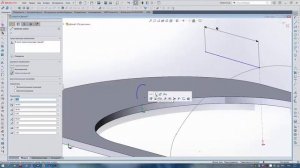 Solidworks построение твёрдого тела по поверхностям