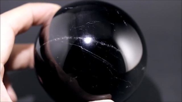 スター入り黒水晶 (モリオン) 丸玉 73ミリ / Morion Sphere смотреть онлайн