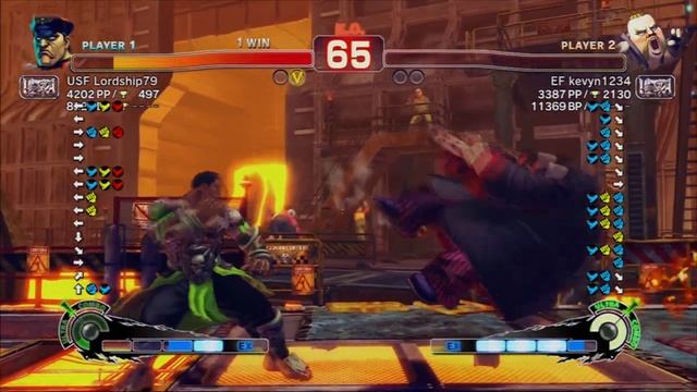 USF 9x Lordship79 [Bison] Vs Various Opponents USF4