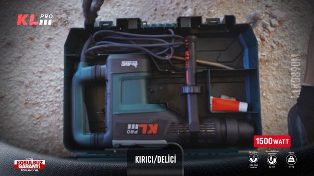 KLPRO - KLKD890M SDS Max Kırıcı-Delici