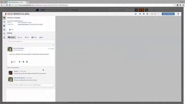 Fusion 360 Version Management смотреть онлайн