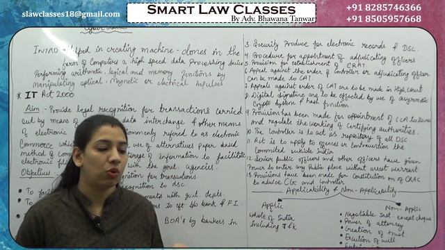 Meaning and Scope of Cyber Law || CYBER LAW CS FOUNDATION || Best Law classes by Adv. Bhawana Tanwa смотреть онлайн