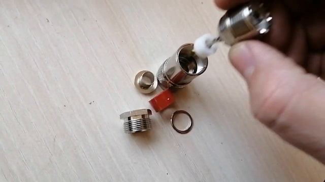 Самодельный переходник с N типа на PL смотреть онлайн