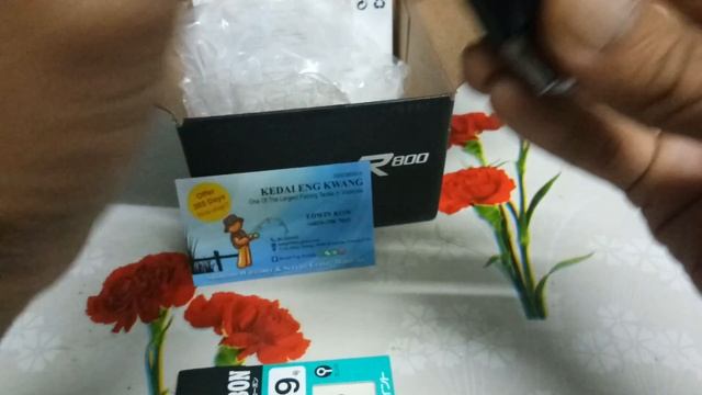 Bossna Mini R 800 Unboxing Ultra Light