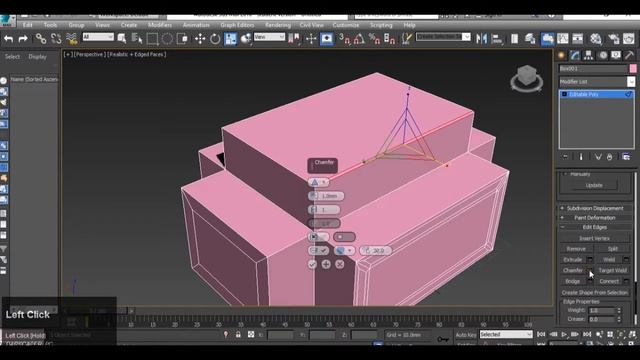 3DS Max Tutorials Editing Mesh Episode3 смотреть онлайн