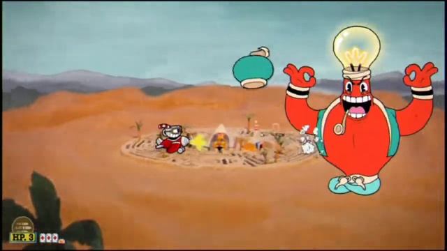 Cuphead: Master Quest Mod - Djimmi The Great in "Piramid Peril" смотреть онлайн