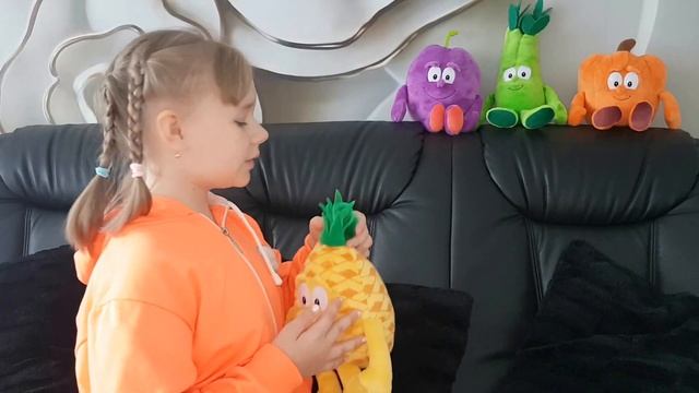 мягкие ирушки. овощи и фрукты!!!!! смотреть онлайн